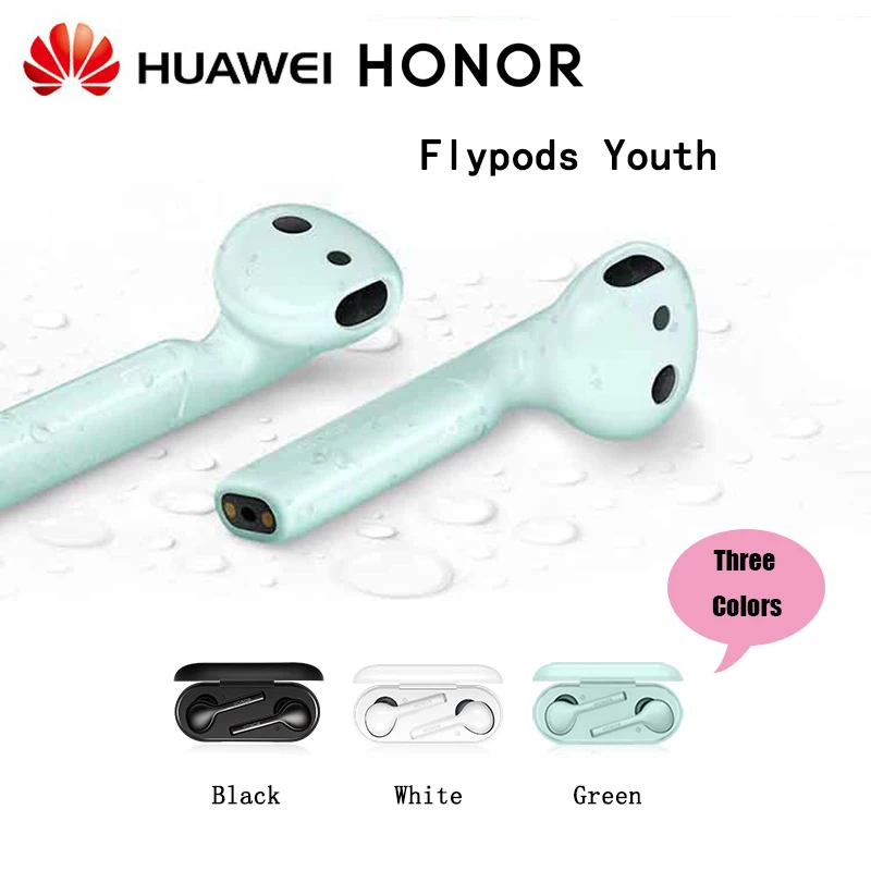 Оригинальные наушники Huawei Honor Flypods Youth стереозвук с Bluetooth беспроводная гарнитура