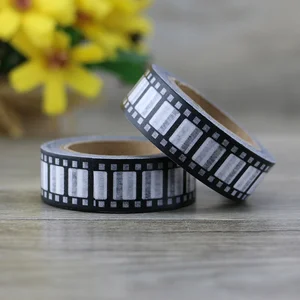 Лента декоративная черно-белая, 1,5 см х 10 м, 1 рулон