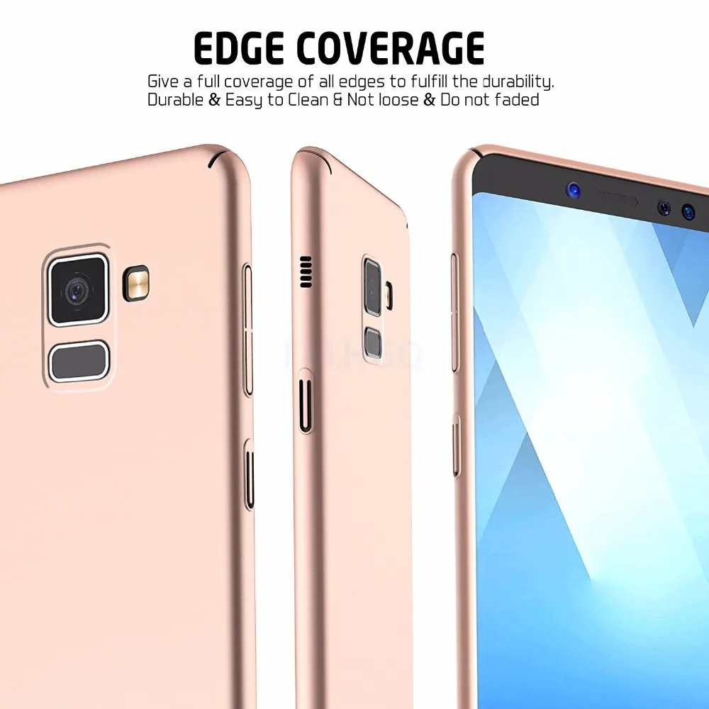 Магнитные автомобильные чехлы-держатели для Samsung Galaxy A5 2018 / A8 Plus A 5 8 матовый чехол