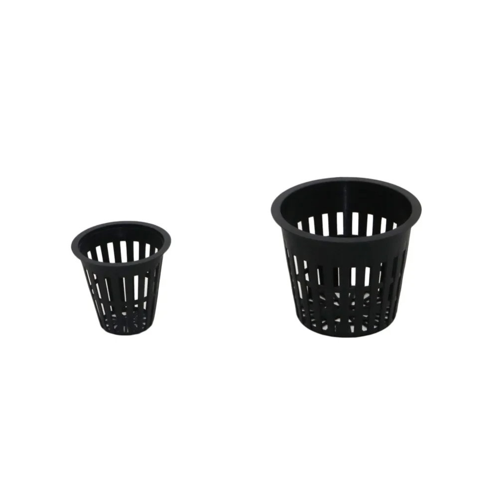 PP Plastic Net Cup Soilless cultivation Mesh Pot Seedling Hydroponic colonization basket Vegetable Planting Equipment 15 Pcs | Дом и сад