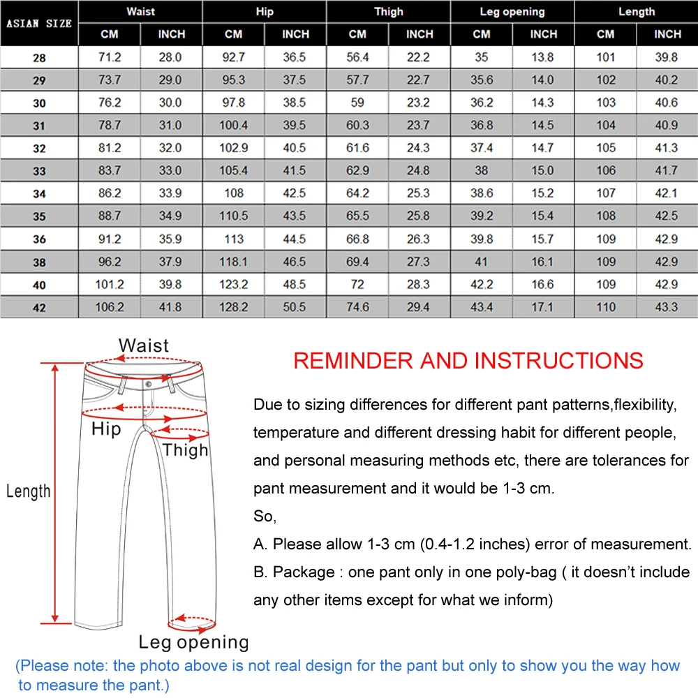 

NIGRITY 2019 Spring New Arrival Mens Casual Pant light Stretch Elastic Classic Regular Cut Pant 4 colors Men's Plus Size 28-42