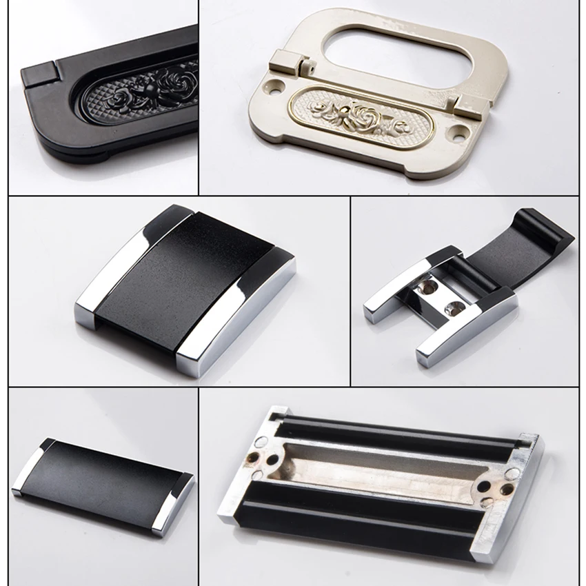 Перфорация шкаф дверные ручки с вкручивающаяся рукоятка швабры выдвижными