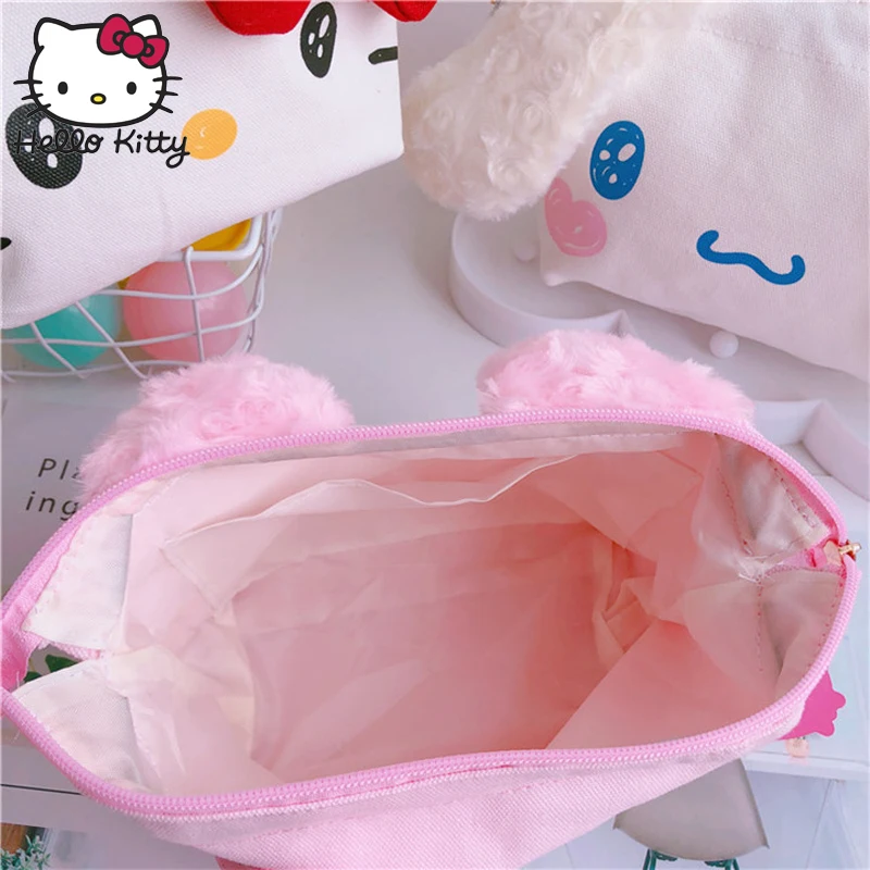 Hello kitty Женская сумка для девочек косметичка кошелек Милая путешествий удобная