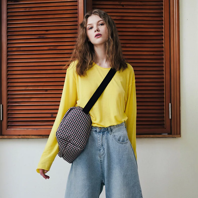 Женская свободная хлопковая футболка с длинными рукавами тонкий пуловер круглым