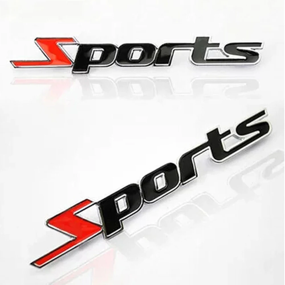 Автомобильный Стайлинг 3D металлические спортивные наклейки аксессуары для renault