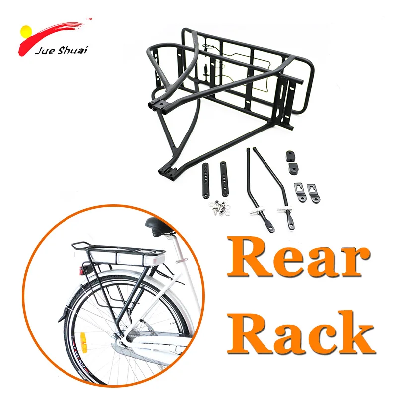 

20" 24" 26" 700C /28 29" Bike Rear Rack High Quality Double Layer Electric Bike Battery Carrier Luggage Rack Bicycle Accessories