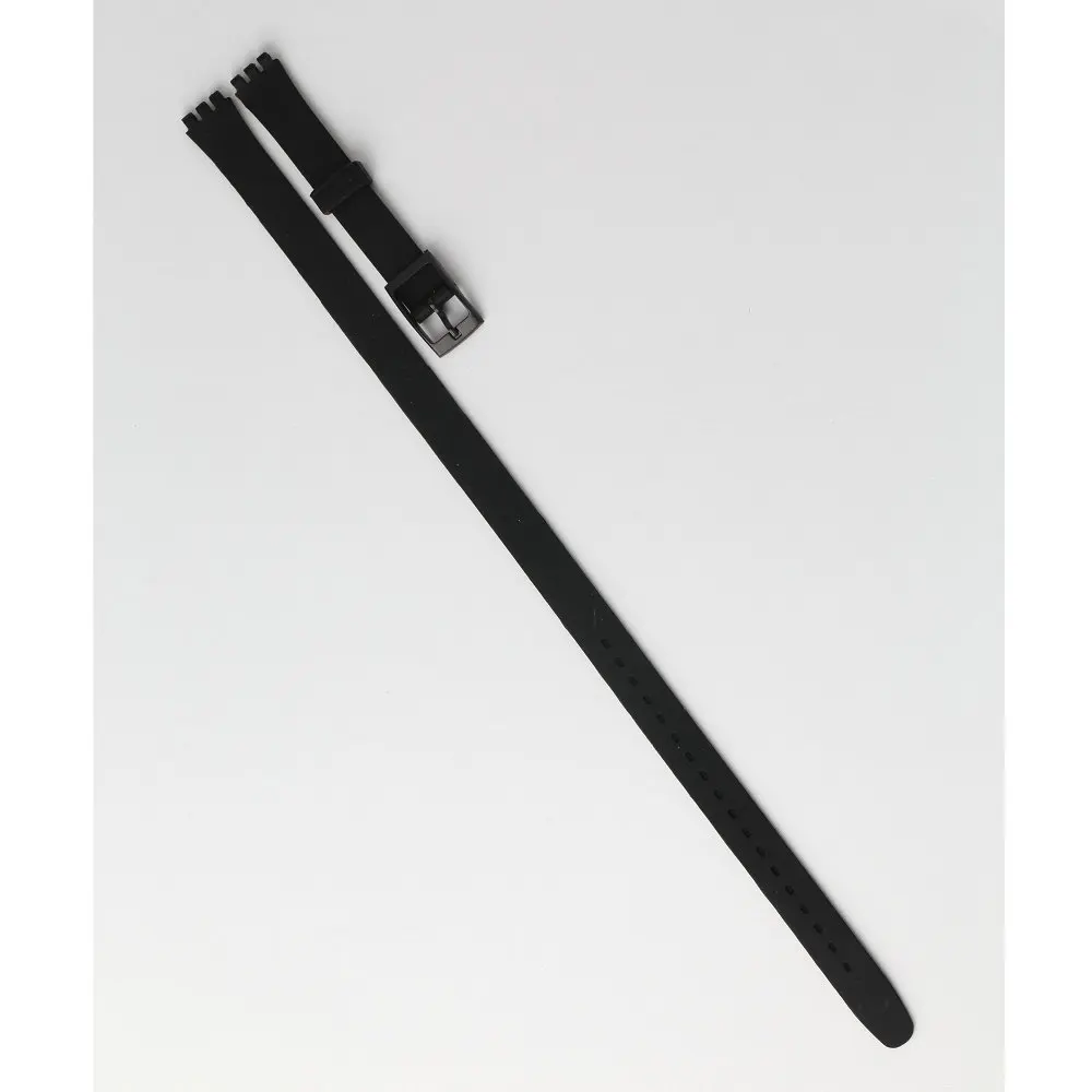 Плюс ремешок запястья 12 для часов мм Swatch LP131 LW134C Замена Мягкие силиконовые