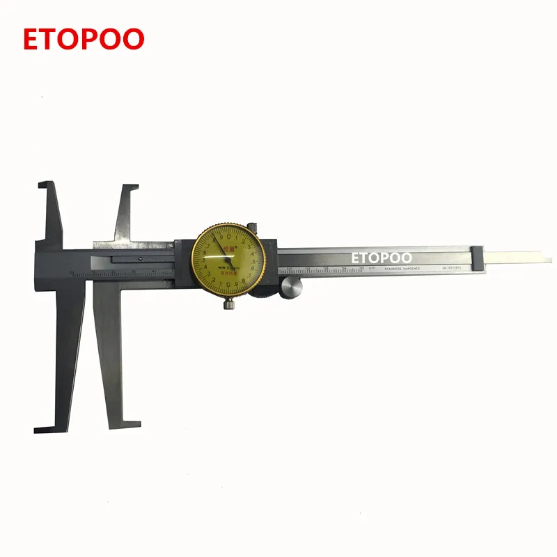 Штангенциркуль из нержавеющей стали 9-150 мм внутренний ножевой канавок Длинные