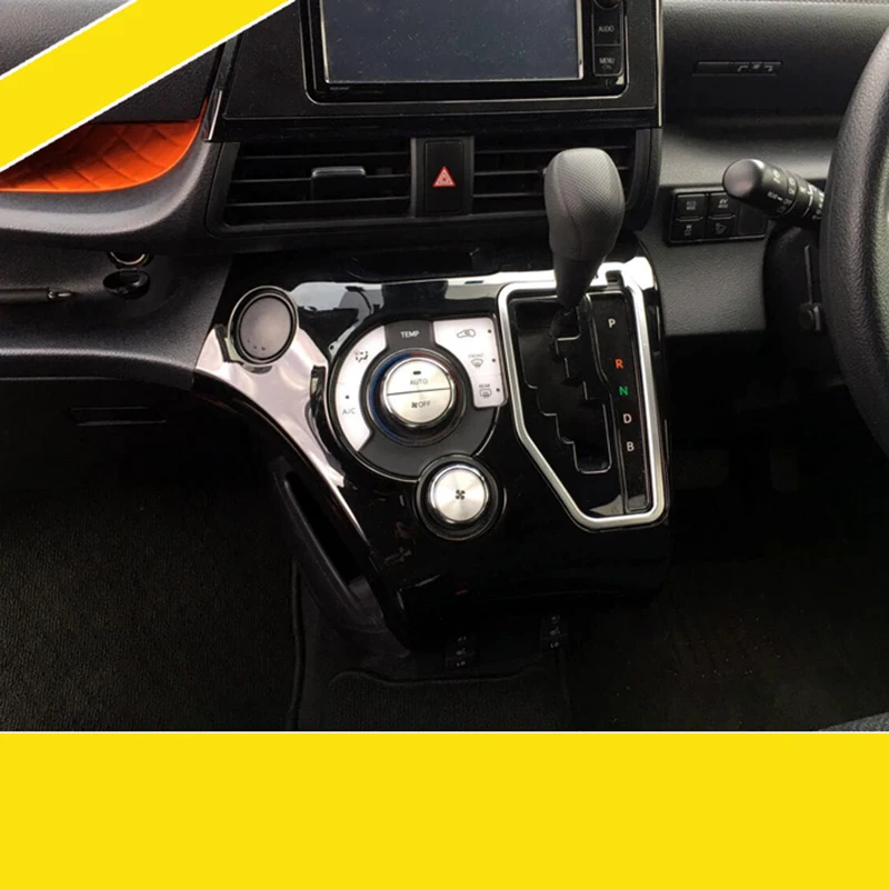 Lsrtw2017 переключения передач автомобиля Панель Планки для toyota sienta XP170 2nd generation