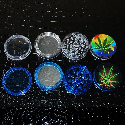 Горячая 4 слоя 2 &quotлист травяные травы табака Мясорубка дым специй дробилка