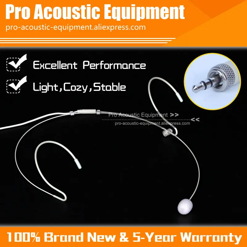 Высококачественный стерео разъем 3 5 мм с винтовым замком двойной наушник