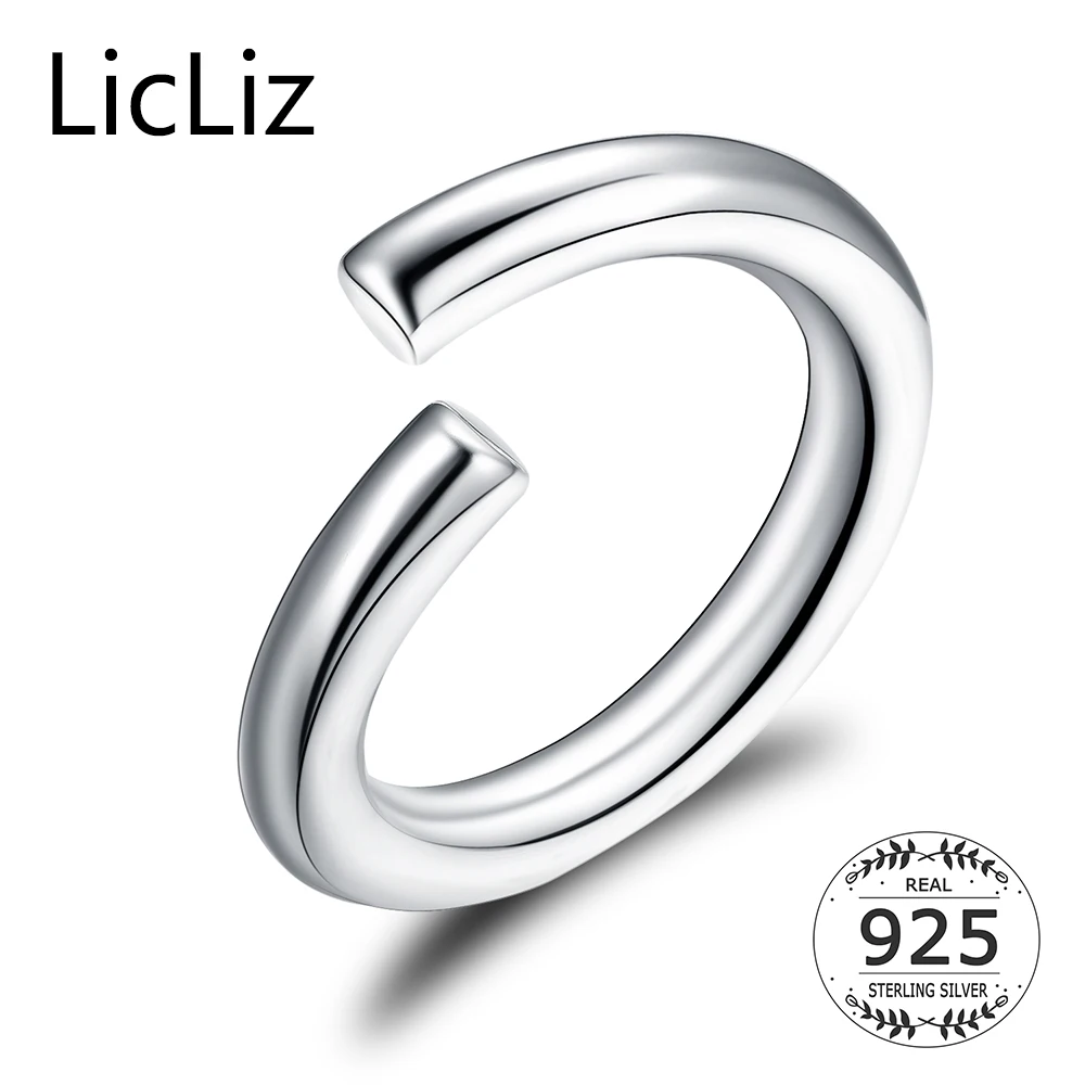 Кольцо унисекс из серебра 100% пробы регулируемое 925 | Украшения и аксессуары