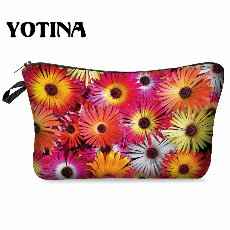 Yotina Make Up Bag Женская водонепроницаемая косметичка для макияжа сумка-Органайзер