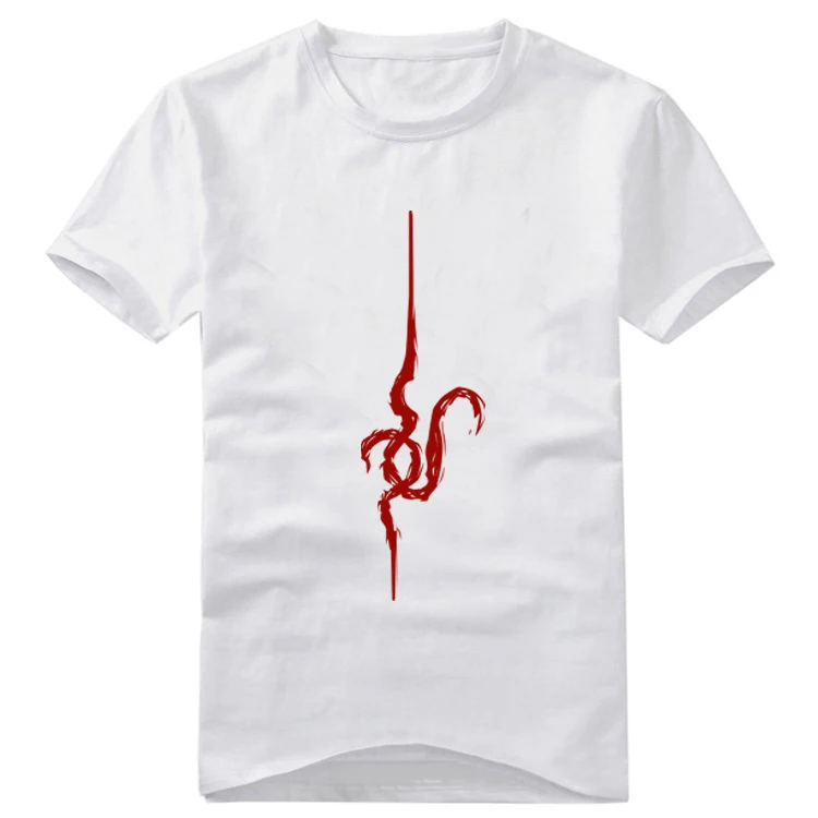 Хлопковая футболка Danganronpa Monokuma Komaeda Nagito костюм для косплея белая с короткими