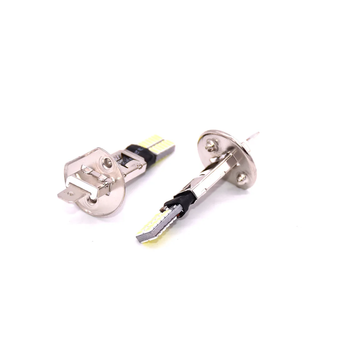 2X H1 24 SMD 4014 Canbus автомобильные светодиоды без ошибок белые лампы противотуманный светильник s дневной ходовой светильник авто лампы 12 В 24 В