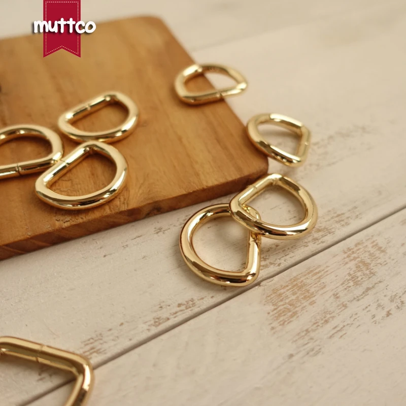 Кольца сделай сам для собачьего ошейника 2 0 см несварные Dee D-образные кольца