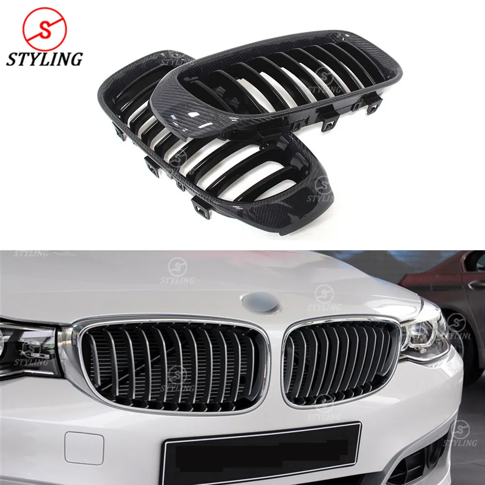 

Передний бампер для BMW F34, из углеродного волокна и пластика, 3 цвета, 2013 2014 +