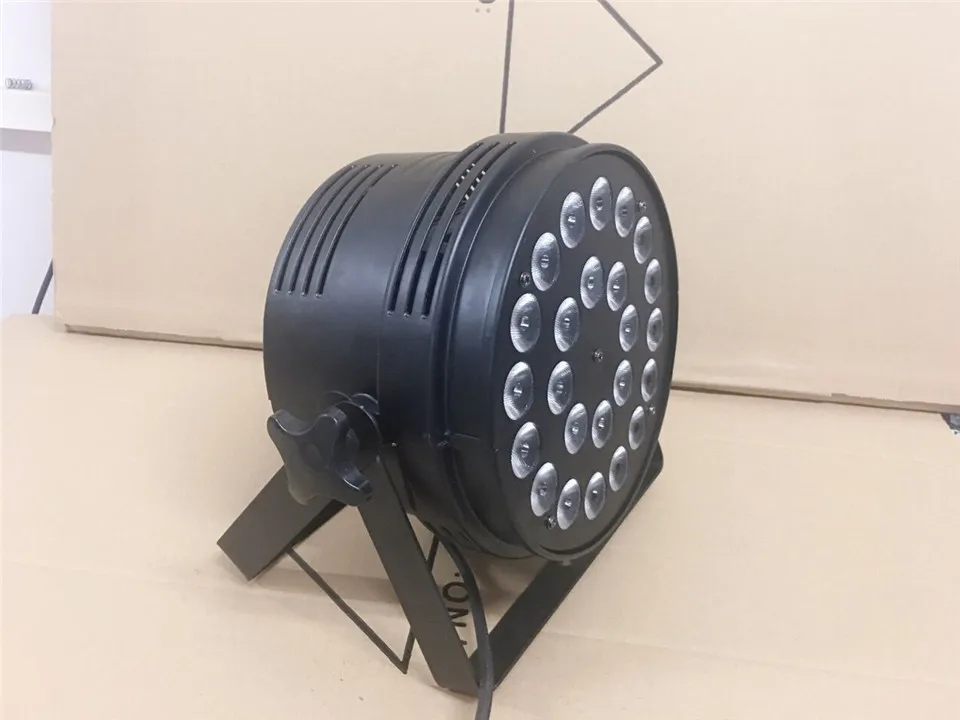 4 pz 24x18 Вт светодиодный Par Luci con 1 чехол для полета rgbwa uv 6в1 светодиодный par luce
