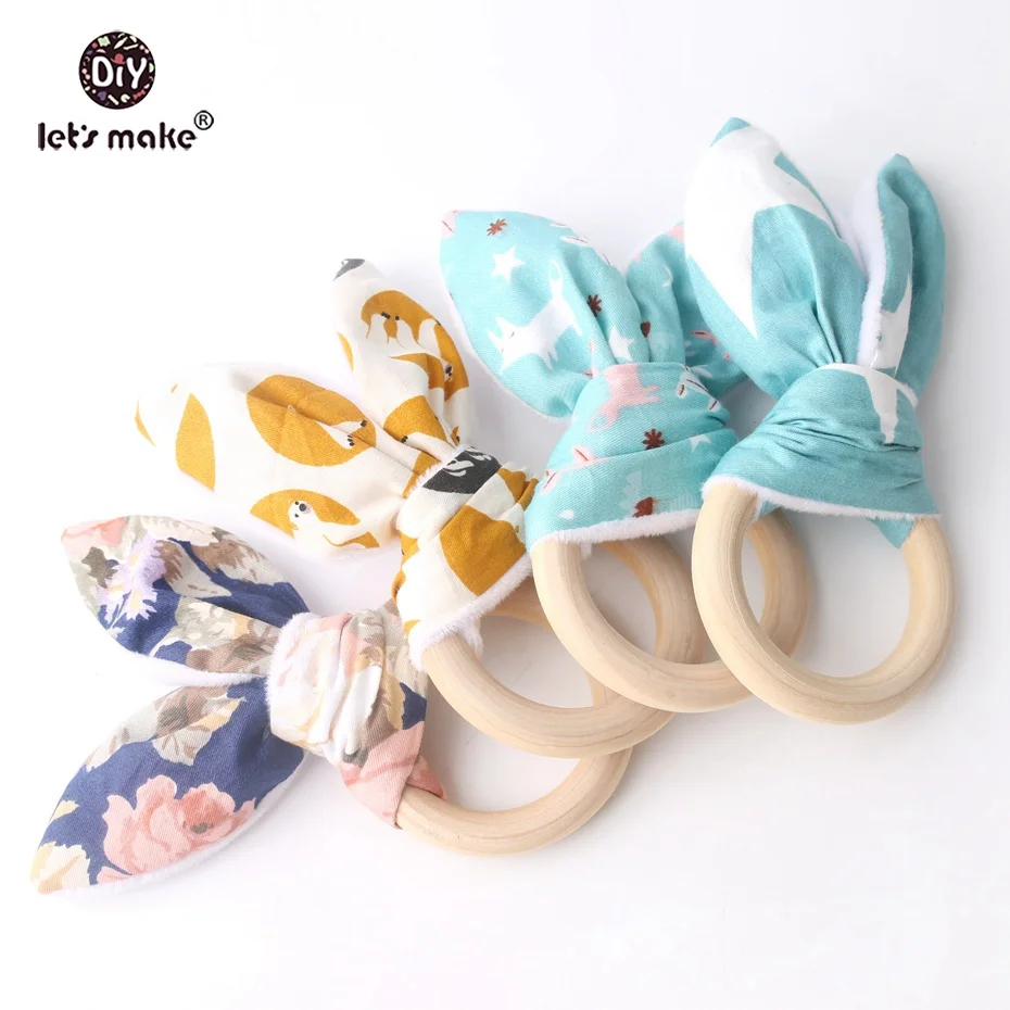 Детское кольцо для прорезывания зубов из ткани|ring for|rings for babyring bunny |
