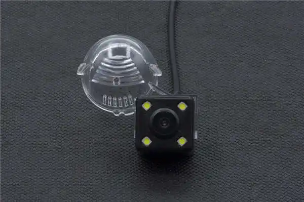 4LED camera 4LED динамическая траектория треков камера заднего вида для Suzuki Grand Vitara SX4 SX-4 хэтчбек кроссовер Alto S-Cross камера - Название цвета: 4LED camera