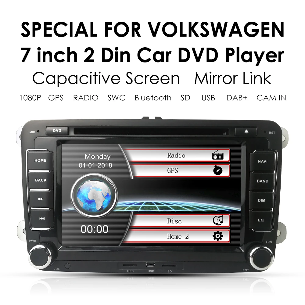 Hizpo автомобильный мультимедийный плеер automotivo gps Авторадио 2 Din для Skoda/Octavia/Fabia/Rapid/Yeti/Superb/VW/Seat автомобильный dvd-плеер dab