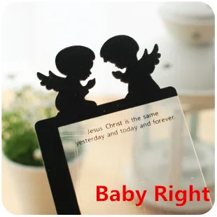 Baby Right Акриловый милый монитор, доска для заметок для ноутбука/компьютера, дисплей, доска для сообщений, офисный органайзер для липких блокнотов - Цвет: Baby Right