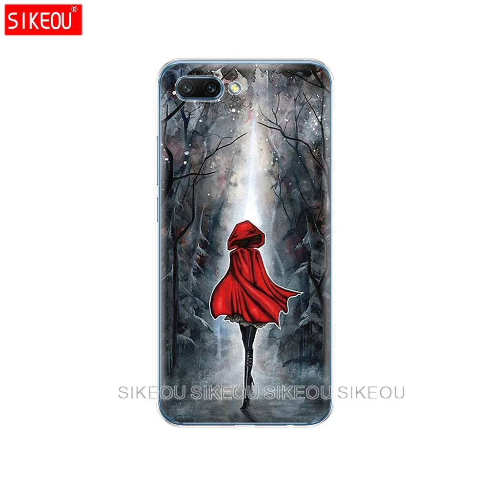 Силиконовый чехол для huawei honor 10, чехол, мягкий ТПУ, задняя крышка, 3D чехол для телефона, для honor 10, чехол, Coque Etui, полная защита 360 - Цвет: 10480