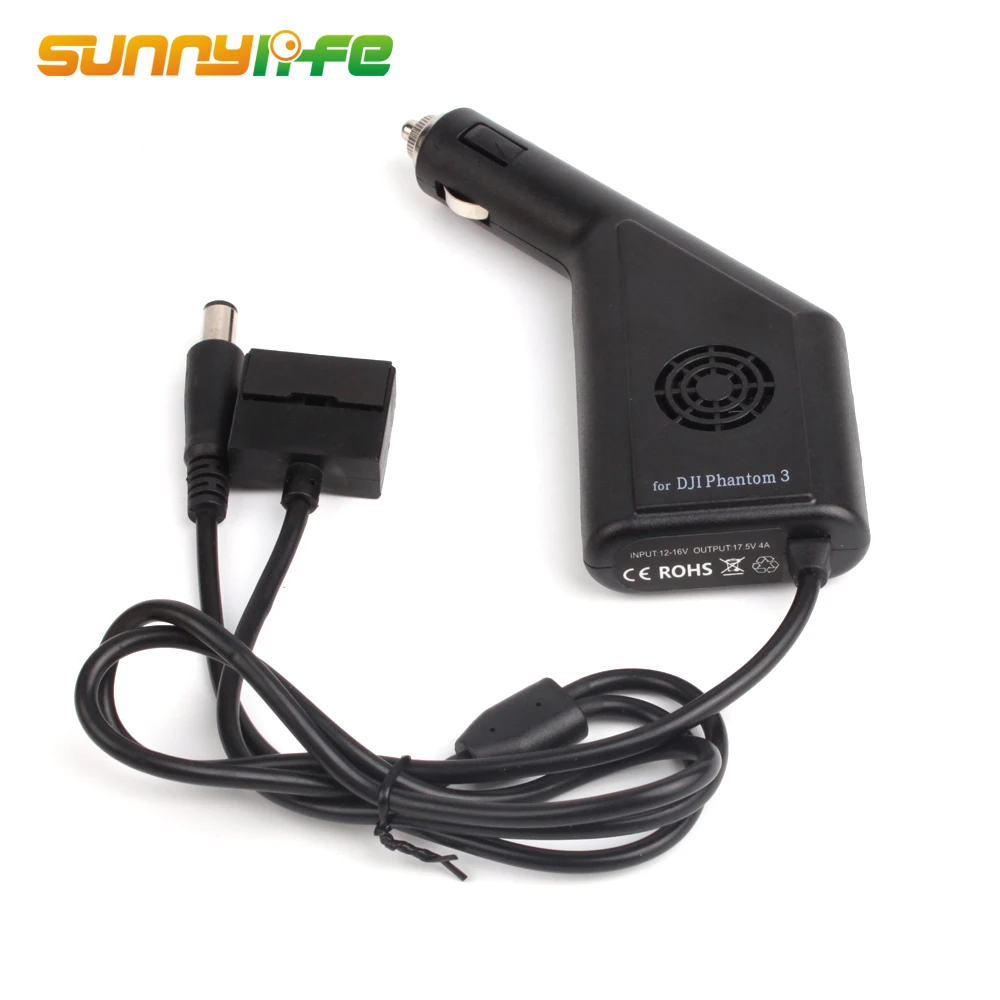 2 в 1 автомобиль Зарядное устройство Батарея и удаленного Управление для DJI Phantom 3