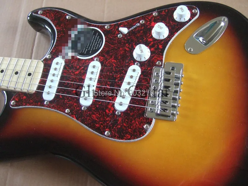 Новая электрогитара sunburst ST st027