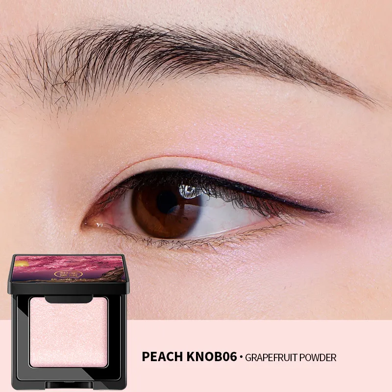Peach knot 06 30 цветов, матовые тени для макияжа, блестящие тени для век, паллетта, Палетка, водостойкие пигмент, макияж, тени для век, деликатный макияж - Цвет: Peach knot 06