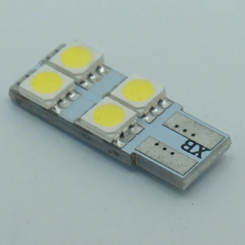 Lcare 10 шт. T10 белый 4 5050 SMD LED 194 168 W5W автомобильный сигнал боковые габаритные лампы|t10