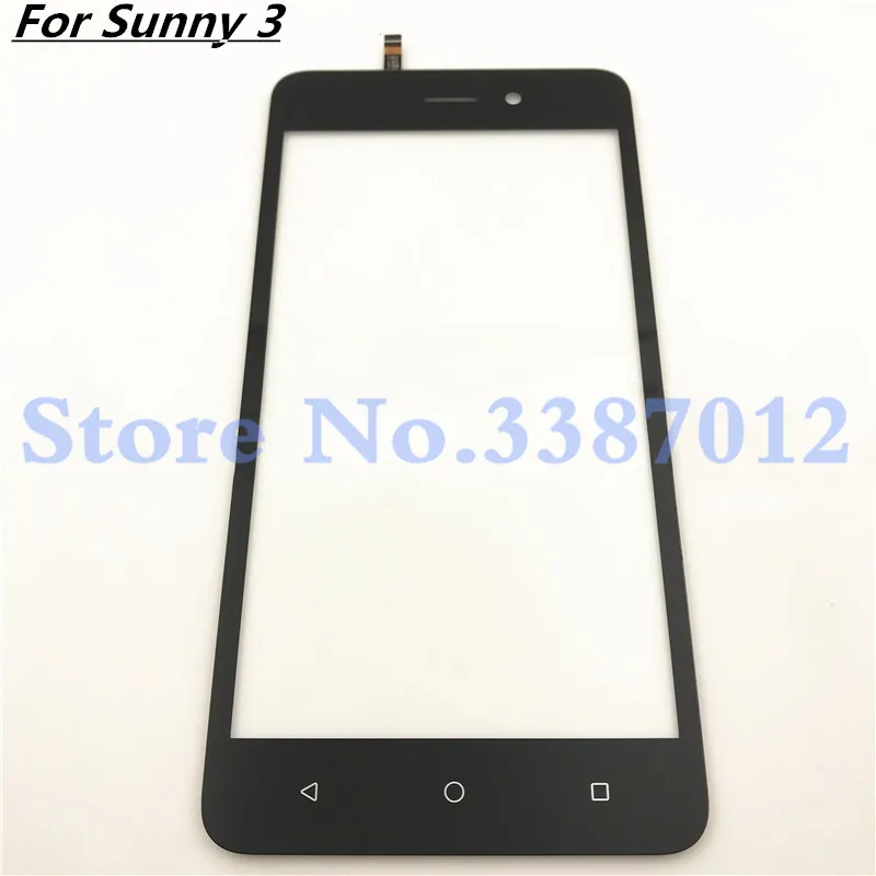 Для Wiko Sunny 3 Sunny3 сенсорный экран дигитайзер Сменное стекло с бесплатными