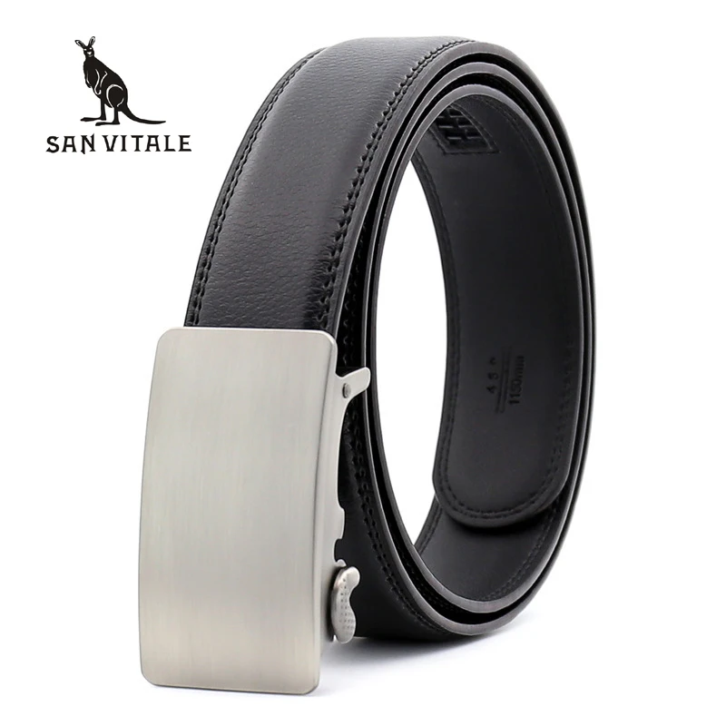 

Men's Belts Genuine Leather Belt High Quality New Designer Belts Men Luxury Brand Straps Male Waistband Buckle Belt for Dress