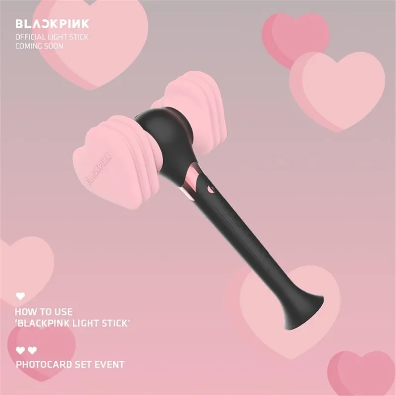 YOUPOP Blackpink молоток светильник палка концертов альбом лампы накаливания светильник палка флуоресцентная палочка помощи Dod игрушки ЛОМО карта подарок