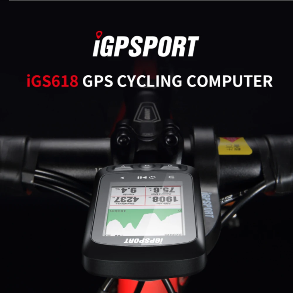 Я gps порт ANT + IGS618 Велосипед Компьютер Bluetooth Беспроводной секундомер Спидометр