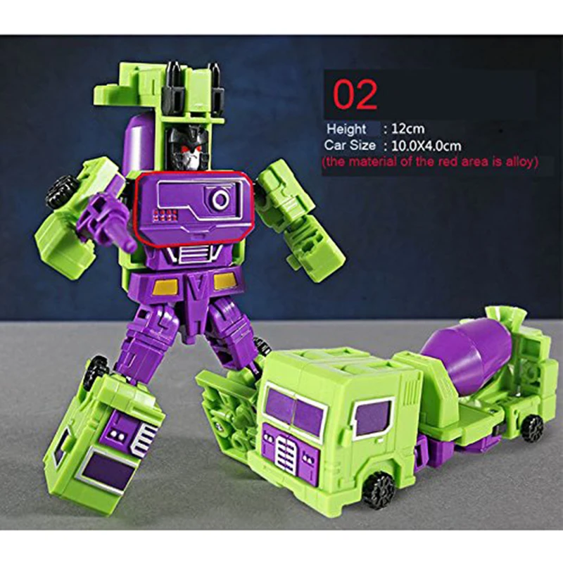 WJ трансформация GT Engineering Devastator Combiner 6в1 металлические игрушки из сплава фигурка автомобиля грузовик модель подарок для детей мальчик