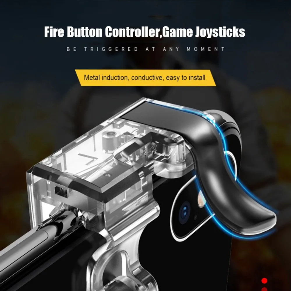 5 в 1 PUBG Moible контроллер геймпад Free Fire L1 R1 триггеры PUGB мобильный игровой коврик ручка L1R1 джойстик для iPhone Android телефон джойстик для телефона геймпад джойстик