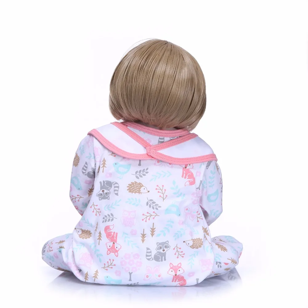 Кукла Bebe reborn 22 &quot55 см настоящие Детские полностью виниловые силиконовые куклы