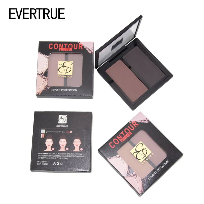 Природный Профессиональный Макияж Корректоры для лица Палитры 2 цвета Основа