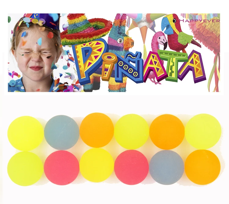 12 шт. 32 мм светящийся лунный мяч с высоким отскоком светится в темноте