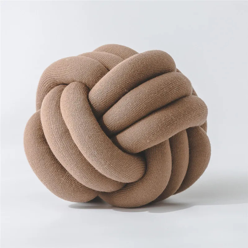 Яркая Подушка с узлом для офиса поясная подушка спины детская сна набивные куклы