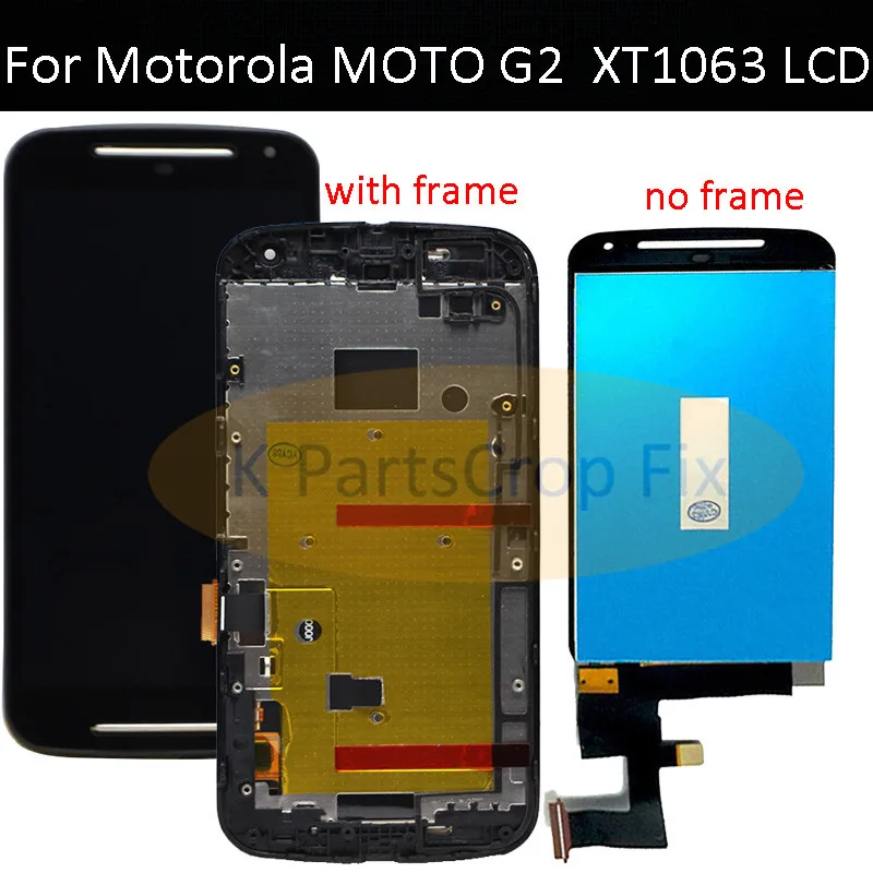 G2 lcd для Motorola MOTO LCD XT1063 XT1064 XT1068 XT1069 дисплей сенсорный экран дигитайзер + рамка в