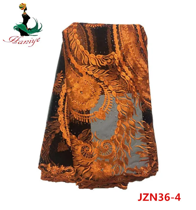 Haniye JZN36 1 royal blue последние дизайна моды африканский тюль кружевной ткани/хорошее