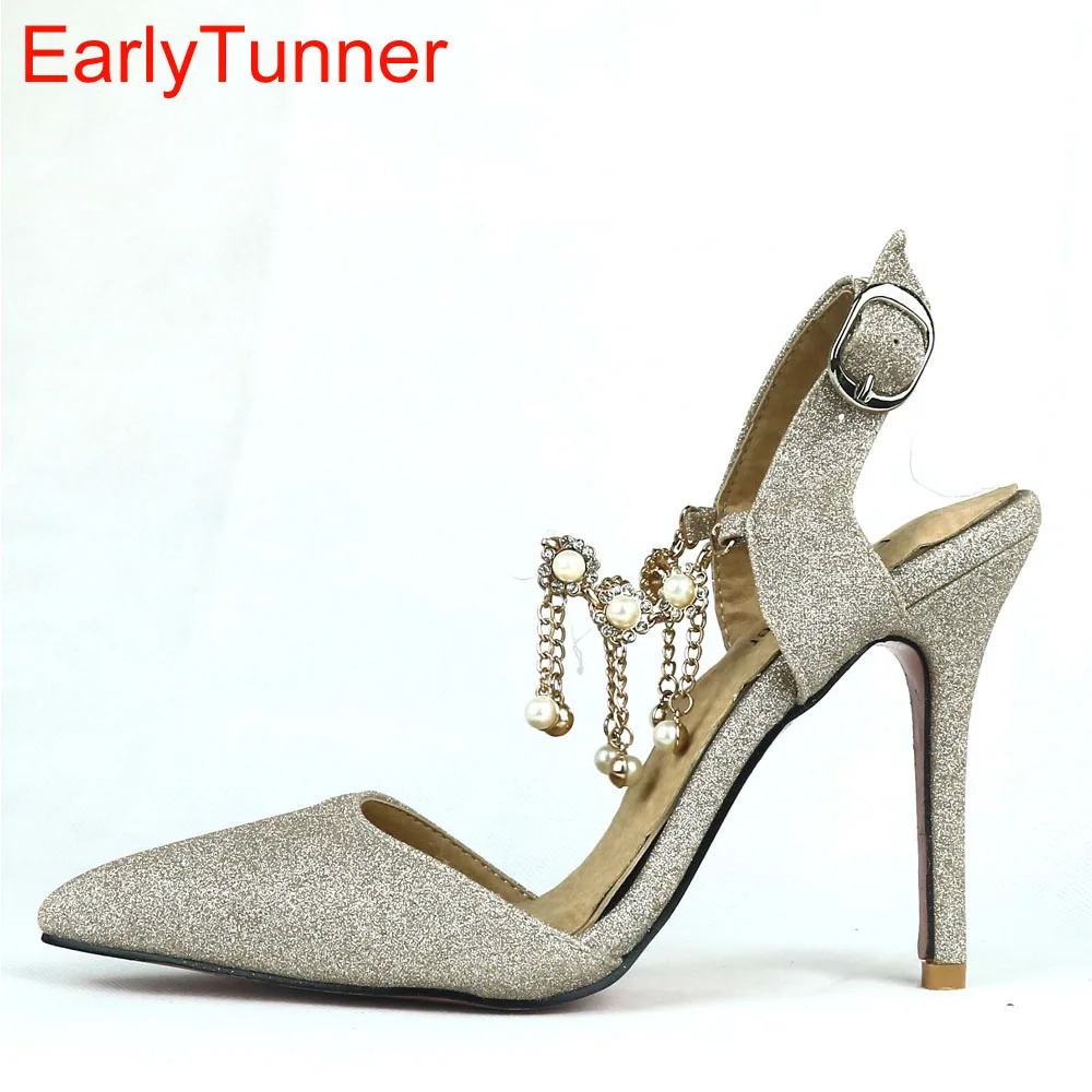 Новые летние красивые и модные классические цвет золотой серебристый фиолетовый