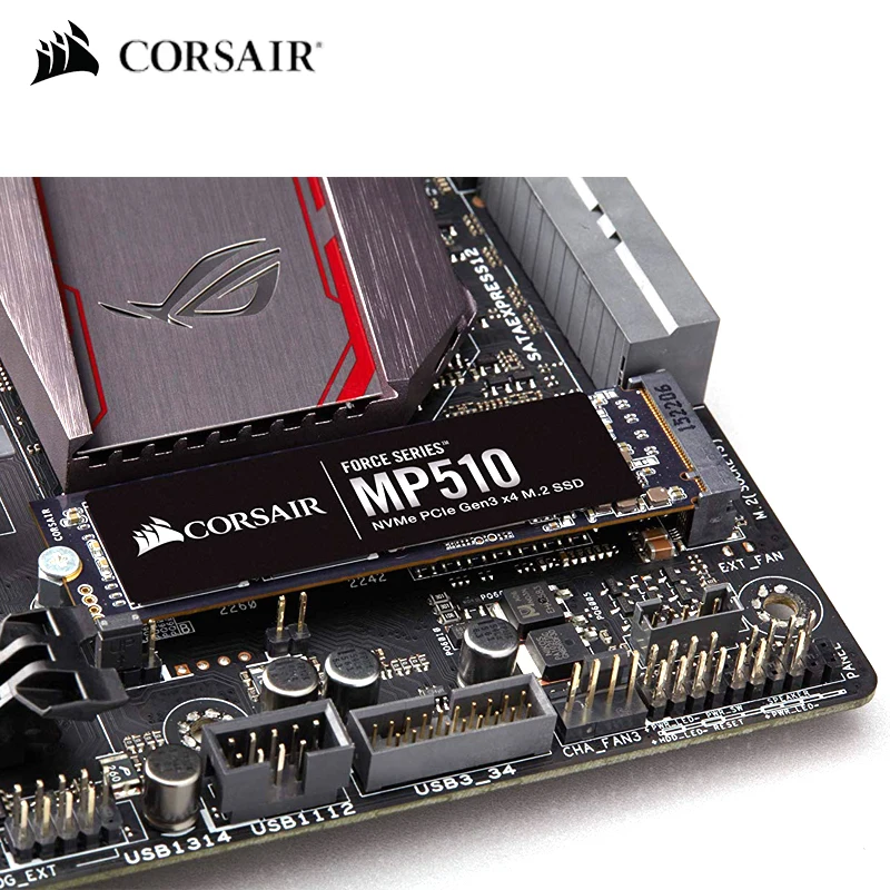 CORSAIR FORCE Series MP510 SSD 256 ГБ 480 1024 M.2 2280 NVMe PCIe Gen3 x4 твердотельный накопитель (SSD) хранения