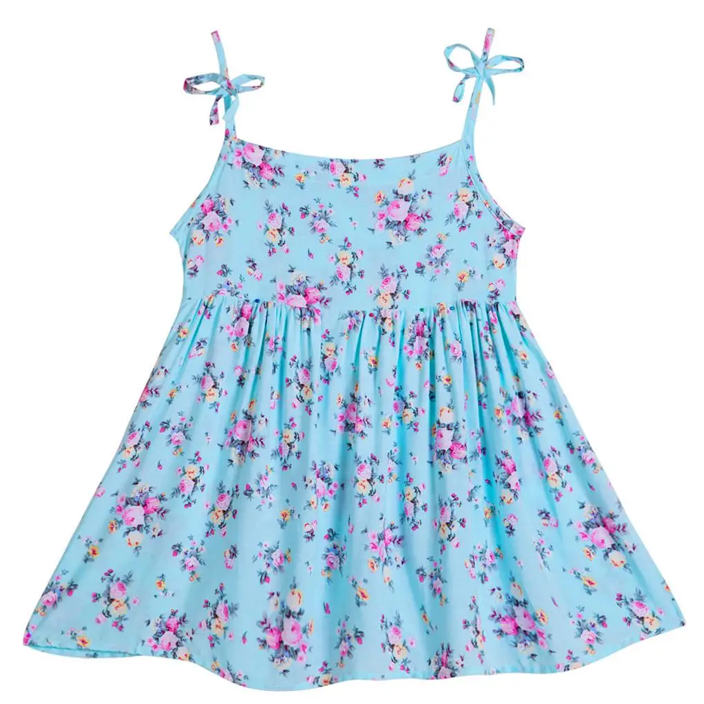 Multi kseniya kids girl dress girls dresses платье для девочки платья для девочек детские платья платье детское детский день рождения платье модное Детские платья летние платья и сарафаны летнее платье - Цвет: Multi