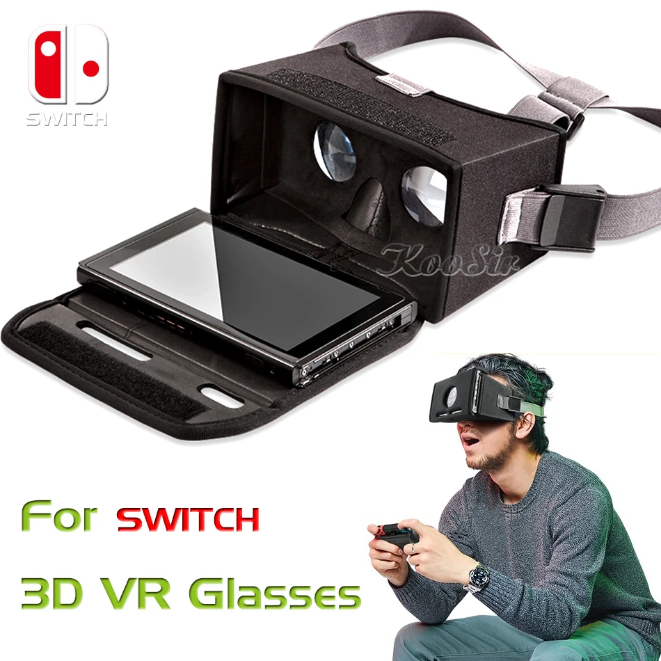 Чехол для 3D виртуальной реальности из стекла es Odyssey Movies из материала EVA для Nitendo Switch
