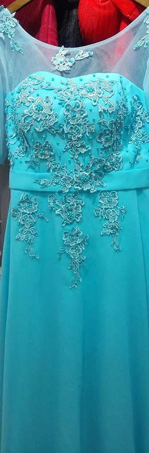light sky blue ТРАПЕЦИЕВИДНОЕ ПЛАТЬЕ подружки невесты; коллекция года; Элегантное Длинное Свадебное платье подружки невесты - Цвет: light sky blue