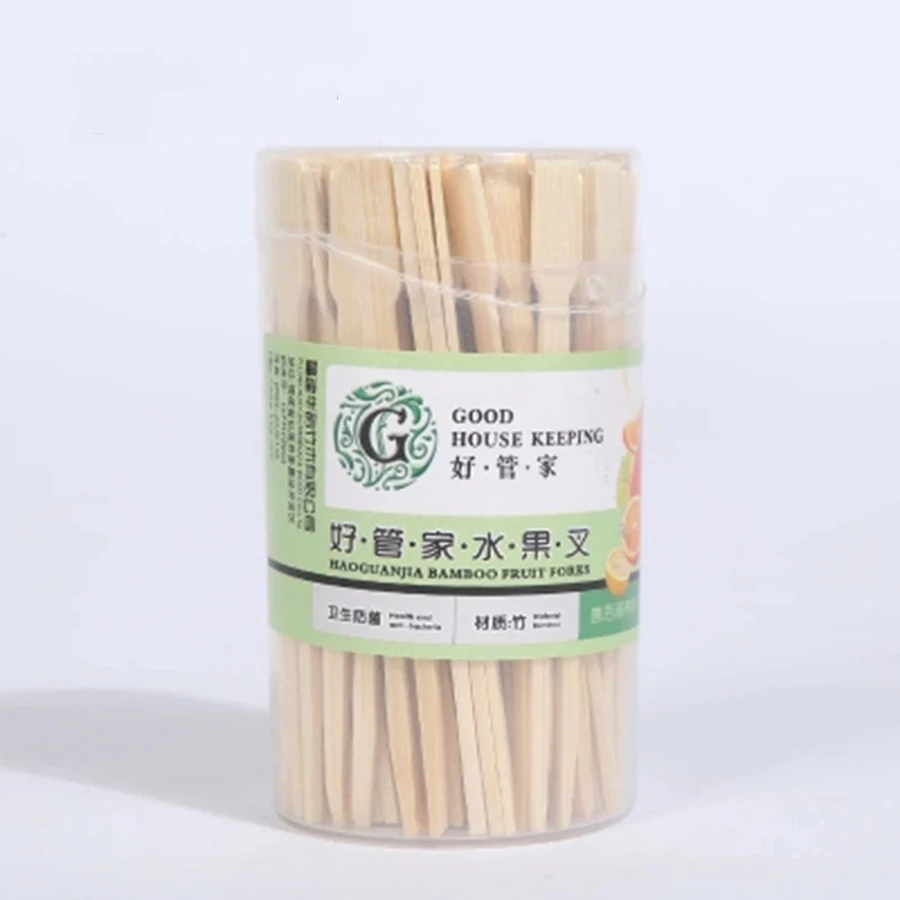 Toothpick Food Accessories Bamboo Picks Bento Box Lunch Sticks Decoration Tenedor Postre Lote Disposable Forks 633 | Дом и сад