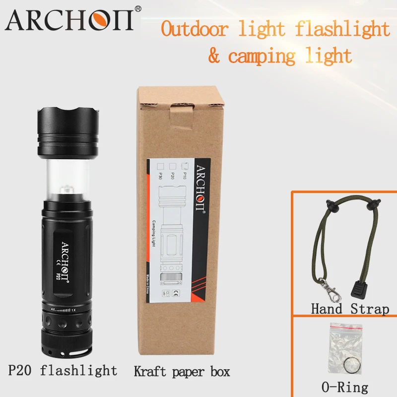 Светодиодный перезаряжаемый светильник arcoh Cree ing flash многофункциональный фонарь
